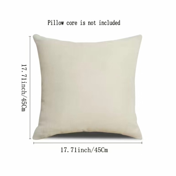 1pc Little Ghost Print Throw Pillow‎ Case, Black Cushion Cover For Sofa, … - Picture 2 of 6